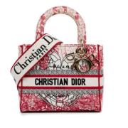 Dior Vintage Pre-owned Canvas dior-vskor Red, Dam