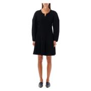 By Malene Birger Francesa Mini Klänning Svart Black, Dam