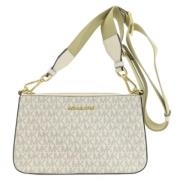 Michael Kors Pre-owned Pre-owned Plast axelremsvskor White, Dam