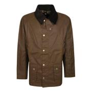 Barbour Vaxad huva jacka bas Brown, Herr