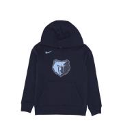 Nike Memphis Grizzlies Logo Hoodie Sweatshirt Blue, Herr