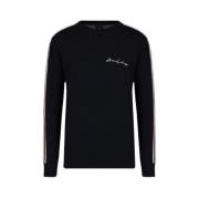 Armani Exchange Djup Pullover 6Rzm6F Zmm9Z Black, Herr