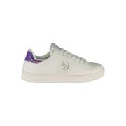 Sergio Tacchini Skimrande Detalj Broderade Sneakers White, Dam