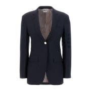 Thom Browne Stiliga Jackor & Västar Blue, Dam