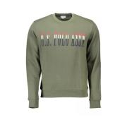 U.s. Polo Assn. Grön Bomull Crewneck Sweatshirt Green, Herr