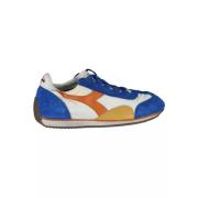 Diadora Kontrasterande Lace Sneakers med Unik Design Blue, Dam