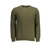 Lyle & Scott Grön ullblandad tröja Green, Herr