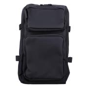 Rains Svart Trail Cargo Ryggsäck Handväska Black, Unisex