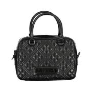 Love Moschino Svart Polyeten Axelväska Black, Dam