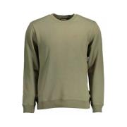 Napapijri Grön Broderad Sweatshirt Green, Herr