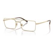 Vogue Brun Pale Gold Havana Glasögonbågar Yellow, Unisex