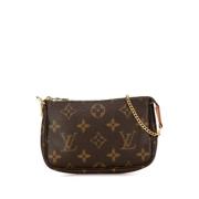 Louis Vuitton Vintage Pre-owned Canvas louis-vuitton-vskor Brown, Dam