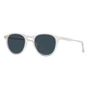 Garrett Leight Hampton SUN Solglasögon Pure Glass Blå Gray, Unisex