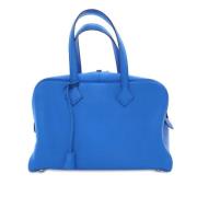 Hermès Vintage Pre-owned Laeder handvskor Blue, Dam