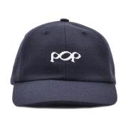 Pop Trading Company Sixpanel Hat Street Style Tillbehör Blue, Unisex