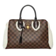 Louis Vuitton Vintage Pre-owned Canvas louis-vuitton-vskor Brown, Dam