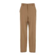 Blumarine Stretch Twill Kamelbyxa Brown, Dam