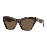 Burberry Stiliga solglasögon med stil 300273 Brown, Unisex