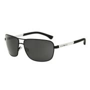 Emporio Armani Svart Båge Solglasögon Ea2033 Black, Dam