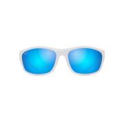 Maui Jim Blue Hawaii Nuu Landing Solglasögon White, Unisex