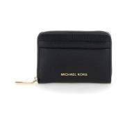 Michael Kors Svart Plånbok med Mynt- och Kortfack Black, Dam