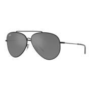 Ray-Ban Aviator Reverse Solglasögon Black, Unisex