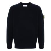 Stone Island Stilren Maglia Sweater Blue, Herr