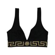 Versace Medusa Bralette Black, Dam