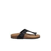 Geox Elegant Slip-On Sandaler Black, Dam