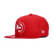 New Era Platt skärmkeps NBA Draft Atlanta Hawks Red, Herr