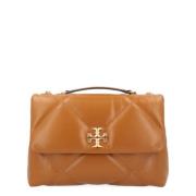 Tory Burch Diamantquiltad Stilfull Väska Brown, Dam