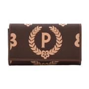 Pollini Chic Wallet for Men and Women Brown, Dam