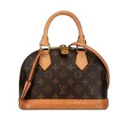 Louis Vuitton Vintage Pre-owned Canvas louis-vuitton-vskor Brown, Dam