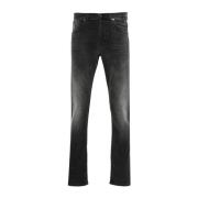 Dondup Skinny Denim Byxor Nitdetaljer Gray, Herr