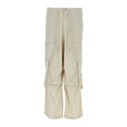 Entire Studios Cargo Pant i Krita Bomull Beige, Herr