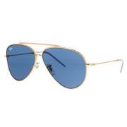 Ray-Ban Reverse Aviator Solglasögon Blå Mörk Yellow, Unisex