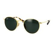 Ray-Ban Runda Junior Solglasögon Grön/Guld Yellow, Unisex