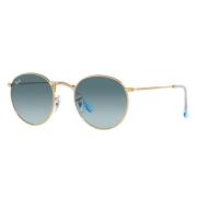 Ray-Ban Retro Round Metal Solglasögon Rb3447 Yellow, Unisex