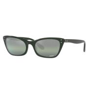 Ray-Ban Vintage Cat-Eye Solglasögon Polariserade Green, Unisex