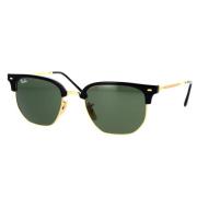 Ray-Ban Nya Clubmaster Solglasögon Grön G-15 Black, Unisex