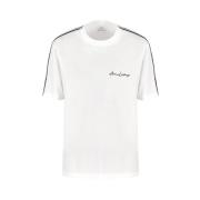 Armani Exchange Elastisk Stickad T-shirt White, Herr