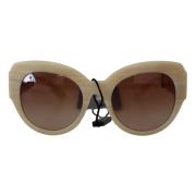 Dolce & Gabbana Gla1047 Solglasögon - Beige, Rabatterat Pris Beige, Da...