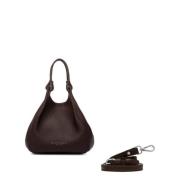 Gianni Chiarini Brun Läder Axelväska Brown, Dam