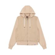 Colmar Beige Fläta Sweatshirt Aw24 Beige, Dam