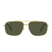 Ray-Ban Kuddstil Solglasögon med Guldram Yellow, Unisex