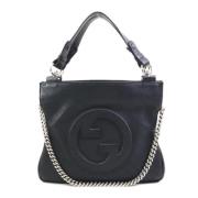 Gucci Vintage Pre-owned Laeder axelremsvskor Black, Dam