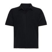 Issey Miyake Svarta T-shirts och Polos Black, Herr