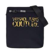 Versace Jeans Couture Stiliga Väskor Kollektion Black, Herr