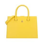 Patrizia Pepe Elegant Läderhandväska Modell 8B0171L061 Yellow, Dam