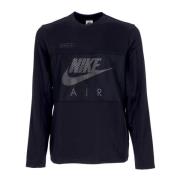 Nike Långärmad Crewneck Sportswear Poly-knit Tröja Blue, Herr